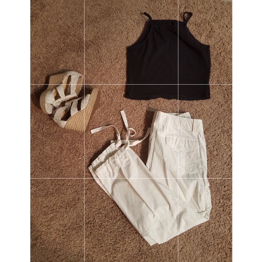 NWOT Ralph Lauren 100% cotton white pants